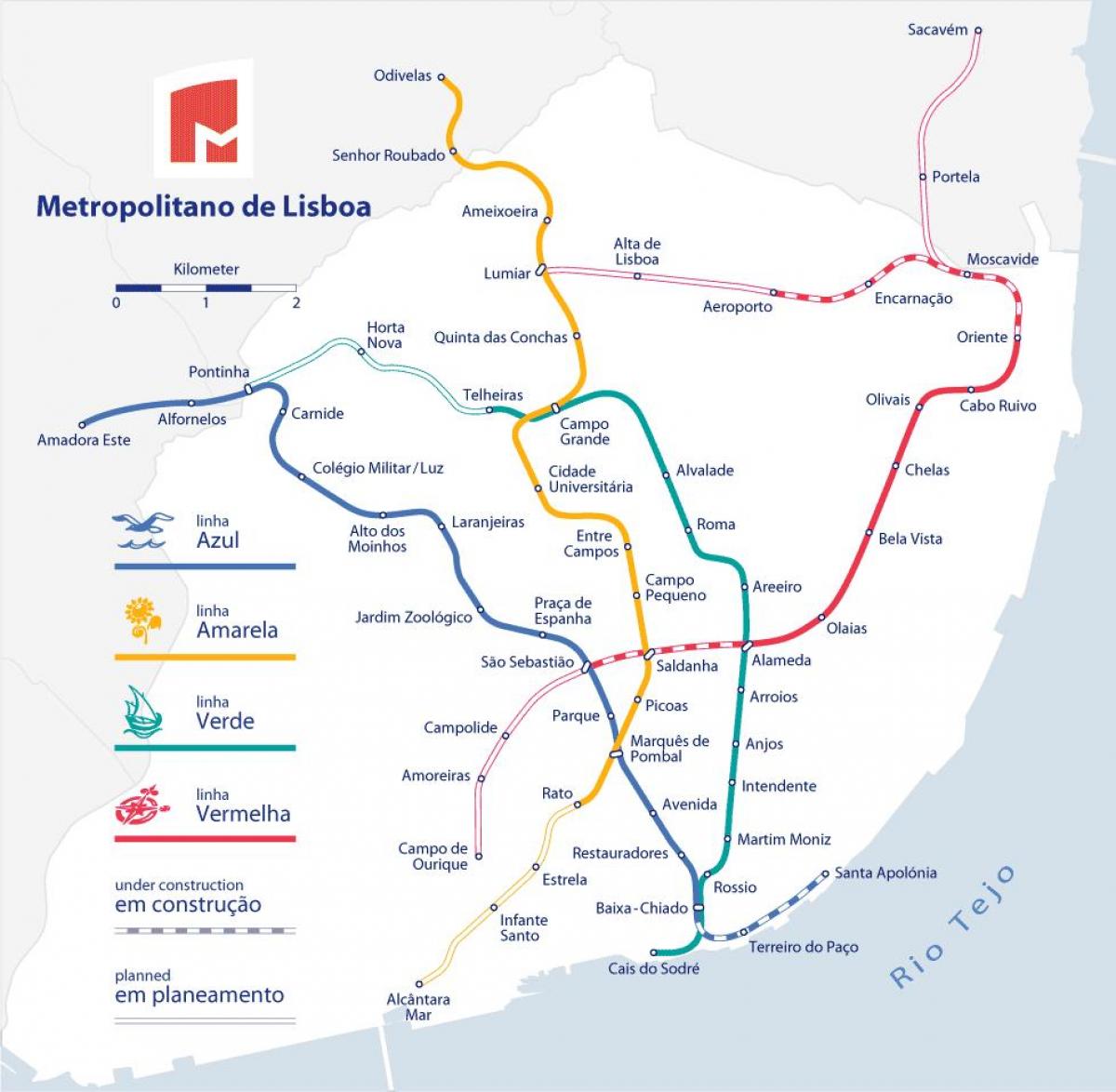 lisabonská železniční stanice mapa