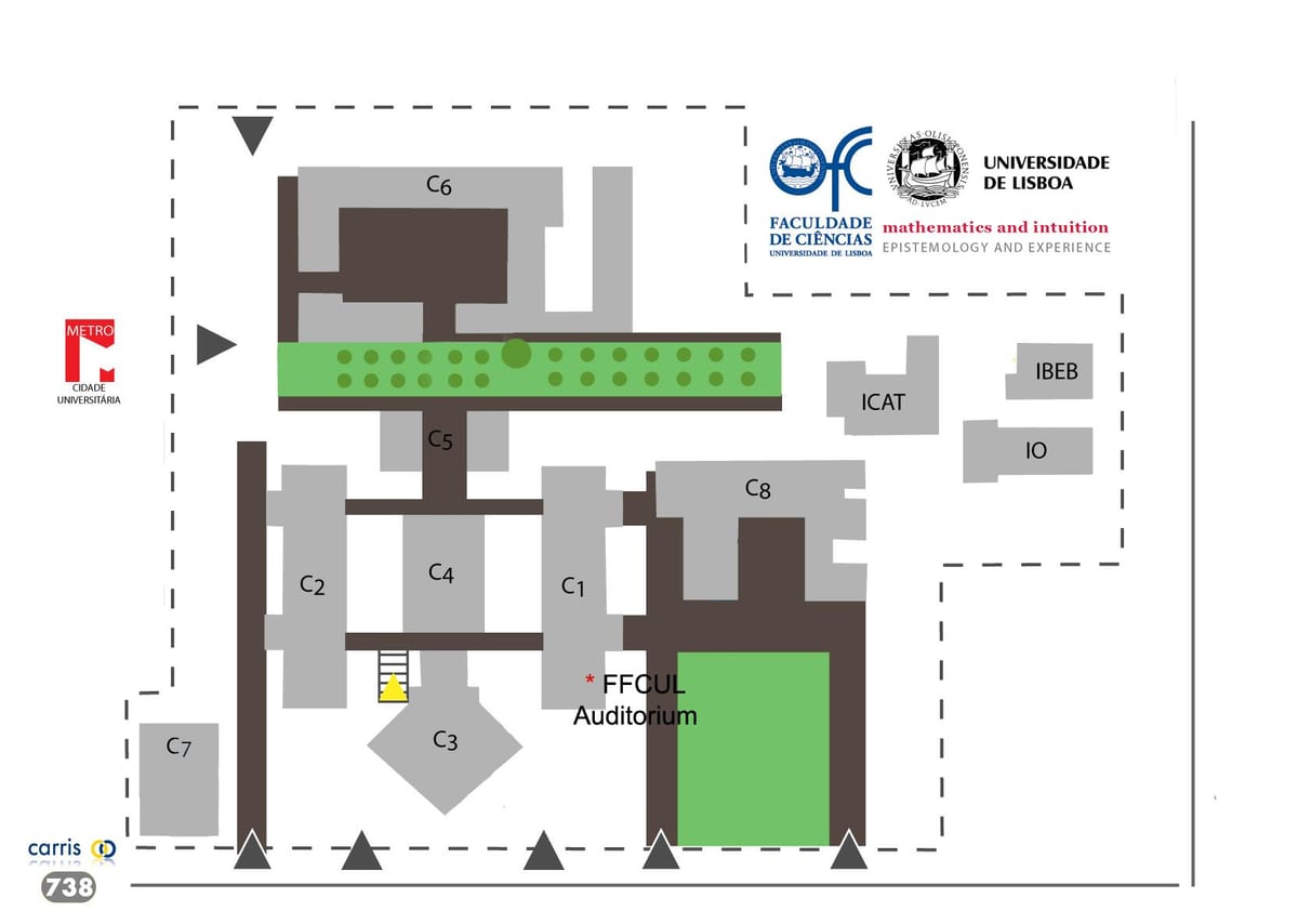 mapa university of lisbon