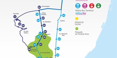 Lisabonské letiště autobusové trasy mapě