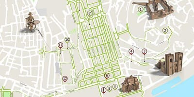 Mapa lisabon rossio